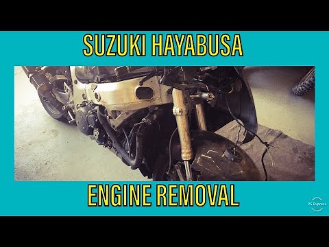 Suzuki Hayabusa Engine Removal