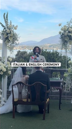 Bilingual Wedding Ceremony in Italy | Italian & English Celebrant