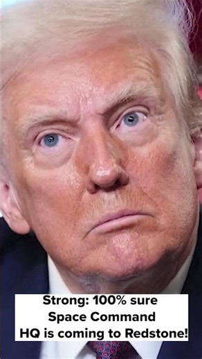 Strong confident Space Command HQ is coming to Redstone Arsenal 🚀 #spaceexploration