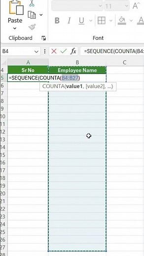 How to add Sequence Automatically in Excel || Quick Tutorial#ExcelTips #DataEntry #keyboard #excel