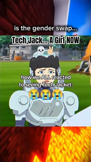 Tech Jacket Is a GIRL Now…😭✌️ (Invincible Meme) ദ്ദി ༎ຶ‿༎ຶ )