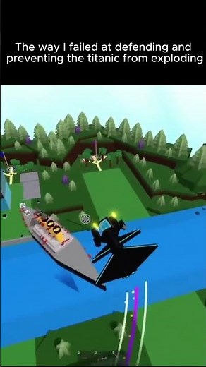 failing to defend the titanic from exploding in Babft war IX