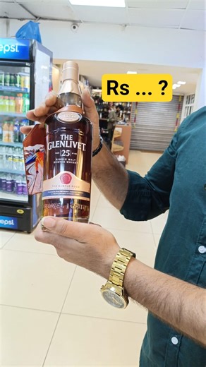 The Glenlivet Price In India // Alcohol Brand Store Goa Video #shorts