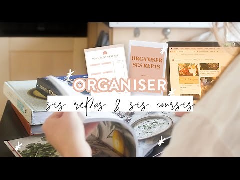 PLANIFICATION DES REPAS 📋🥑🍪 | 3 étapes faciles (planning, astuces et inspiration)