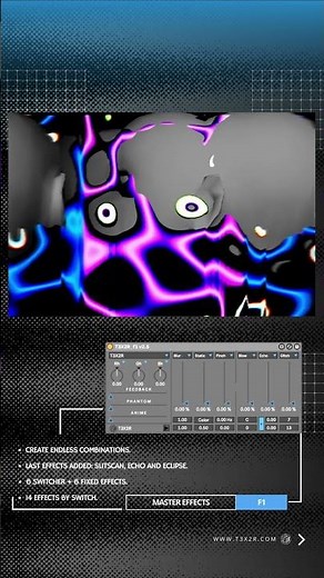 Master Visual FX in Ableton Live | T3X2R F1