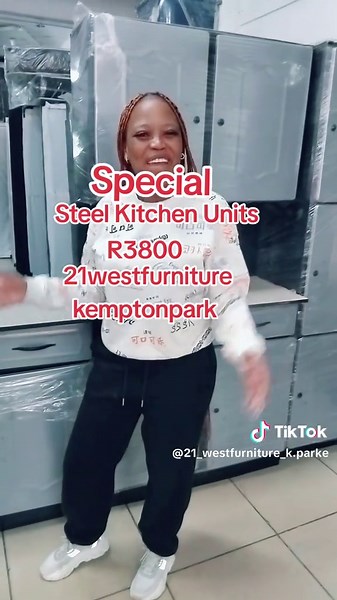 Affordable Steel Kitchen Units for R3800 in South Africa