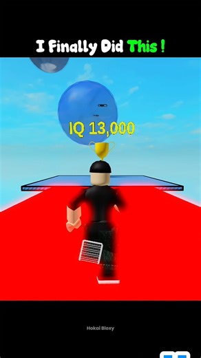 Hokai Vs Iq Obby 🤨 (IQ OBBY) #roblox #robloxshort