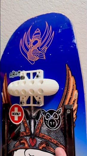 Skateboard Balance trucks! Fully 3D printed skateboard trucks in ‪@overture_3d‬ TPU.