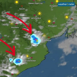 Stay ahead of the thunderstorm! 🌩️ Check the live lightning radar now to track lightning strikes in real-time. Stay safe and informed. to.weatherandradar.in/Kolkata_Weather #LightningRadar #WeatherAlert #WestBengal #Odisha | Weather & Radar India