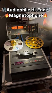 ❤️Audiophile HiEnd Magnetophon❤️ Analog Sound Master Tape System ⚙️ B&W Speakers 🔊 #audiophile #hiend #analog #sound #system #hifi #audio #spekaer #setup #bw | Audiophile HighEnd Audio