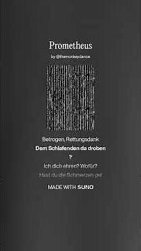 Johann Wolfgang von Goethe: Prometheus (Lied)