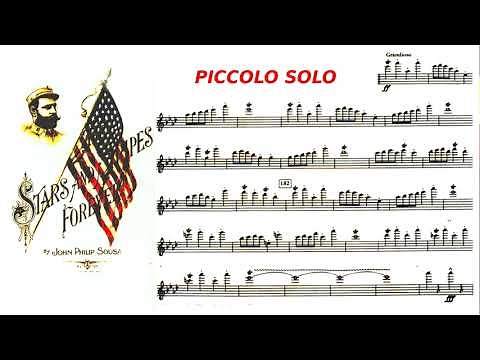 The Stars and Stripes Forever - Piccolo solo by Salvatore Piparo