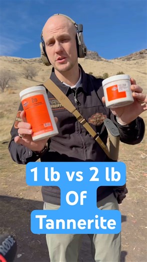 Can you tell the difference? Tannerite exploding targets. #tannerite #explosion #vs