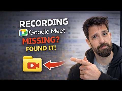 Google Meet Recording missing? Here's where to find it