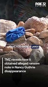 TMZ reveals how it obtained alleged ransom note in Nancy Guthrie disappearance