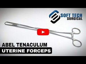 Abel Tenaculum Uterine Forceps | Surgical Instrument Overview & Use | Soft Tech Surgical