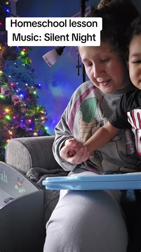 Homeschool music lesson. #homeschool #learningfromhome #musiclesson #homeschoolmom #EarlyLearningFun