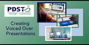 How to add an audio recording to a presentation