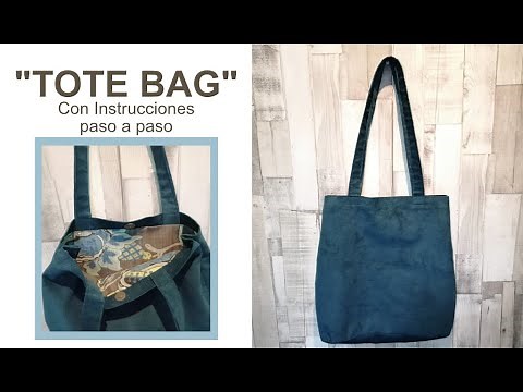 Tote Bag l Instrucciones paso a paso