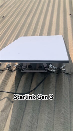 Starlink Gen 3 installation #starlink #starlinkmount #starlinkinstallation