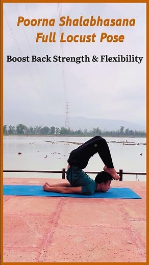 Full Locust Pose (Poorna Shalabhasana) | Yoga for Back Strength & Relaxation | Counterpose