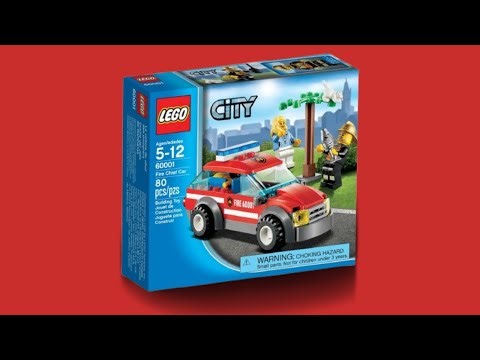 Lego City: Fire Chief Car (60001) - Build & Review