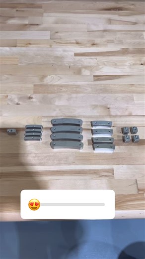 Set of parts complete. #machinist #machining #cnc #cncmill #mill #haas #haasvf2 #qualichem #engineering #science #practicalmachinist #speqcoremachining | SpeqCore Machining, LLC.