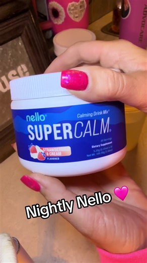 Ending the day with our Nightly Nello Super Calm 🌙✨ A little peace, a little quiet, and a whole lot of cozy before bedtime. This has become part of our nighttime routine and we love how calm and relaxed it helps us feel. Sweet dreams start here 🤍 #NightlyRoutine #BedtimeCalm #EveningVibes #nellosupercalm #CozyNights
