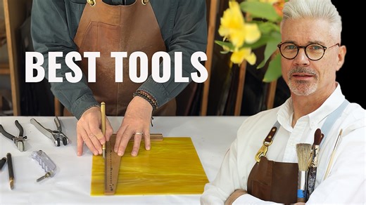 CUTTING GLASS for beginners. Learn what glass tools you'll need and how to use them with this easy to follow tutorial giving you the best professional advice on how to do it safely and right! For your convenience, the glass cutting tools featured in this video are listed below //Gloves https://amzn.to/48YSuPQ //Glass Cutter oil https://amzn.to/4pXQiOA //Simple Steel wheel glass cutter https://amzn.to/4q9FKfr //Toyo Pistol Grip glass cutter https://amzn.to/49kVWUV //Toyo Pencil Glass Cutter https