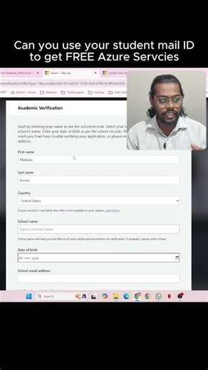 Azure Student Subscription Explained in 40 Seconds