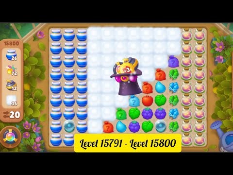 Gardenscapes ( Level 15791 - Level 15800 ) - All Puzzles - Gameplay