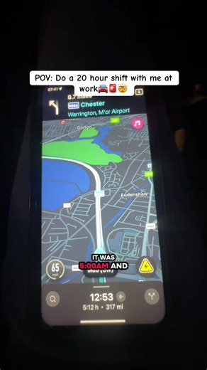 Exhausting 20-Hour Shift as a Delivery Driver