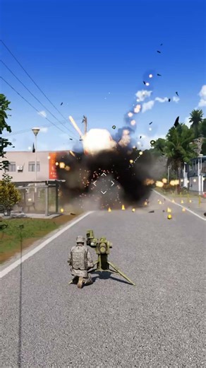 🎯 Direct Hit! TOW Missile Destroys T-72 | ARMA 3
