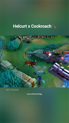 helcurt x cockroach skin🪳🌚 #helcurt #mlbb