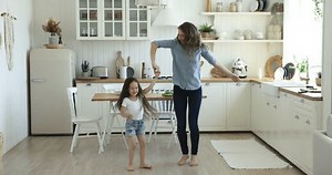 Pretty Woman Dance Barefoot Cute Little Stock Footage Video (100% Royalty-free) 1099836003 | Shutterstock