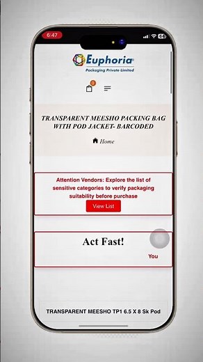 How to Buy Meesho Polybag from Supplier Panel | Meesho Branded Packing Guide