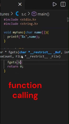 void function in c language | #coding #programming #c