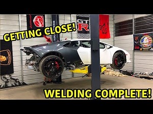Rebuilding A Wrecked Lamborghini Huracan Part 11