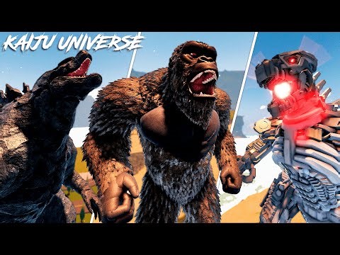 EVOLUTION of the KAIJUS of the MONSTERVERSE in KAIJU UNIVERSE! | ROBLOX