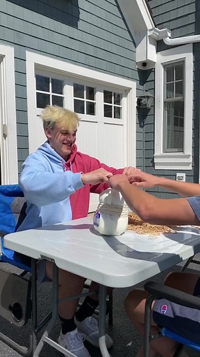 Exploding A Gallon Of Milk!! 🤣🥛 | exploding milk