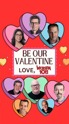 Happy Valentine's Day from CBS-FM! | WCBS-FM 101.1
