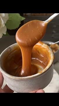 Sugar-FREE caramel🍮3 ingredients recipe😋#lowcarbdiet