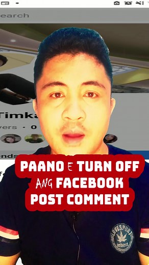 1.5K views | Paano e turn ang facebook post comment. #facebookcomments #facebookpost #facebookpostcommentsturnoff #postComment #howto #Paano #howtoturnofffacebookpostcomment | Brian Sides | Facebook