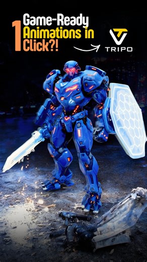 3D DESIGNER & FREELANCER on Instagram: "*Tripo just changed the game for animators.* I uploaded a simple 3D model… and in SECONDS, Tripo added: ✔ Full rig ✔ Clean bones ✔ Smooth weight painting ✔ Auto animations ✔ Export options for Blender, Unreal, Unity & more 🚀 Join the Tripo 3.0 Creative Journey! First 300 sign-ups via my invite code👉 593FMY or link in my bio will get +500 bonus credits to generate models. 💡 Want to unlock the full member functions? Use my exclusive code 3DDESIGN and get 