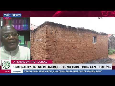 Plateau Killings: Brig Gen Temlong Calls Out Governor Over Rising Insecurity