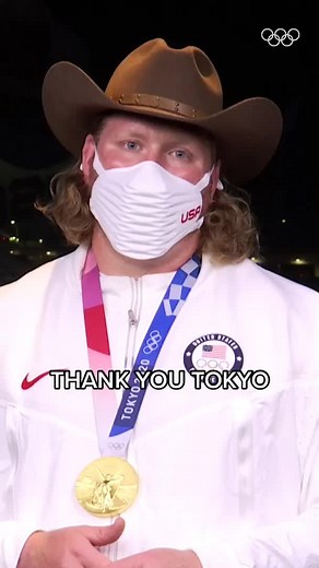 Ryan Crouser's Gratitude to Tokyo Olympics Hosts