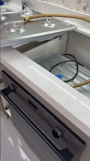 Instalação de cooktop e forno a gás