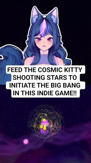 FEED THIS COSMIC CAT AND SET OFF ANOTHER BIG BANG IN THIS INDIE GAME!! #Gaming #GameRecommendation