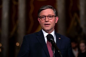 Mike Johnson Gives Impassioned Ukraine Speech as He Defies MAGA