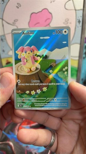 Pokemon Audino #pokemon #pokemoncards #pokemoncollecting #blackboltwhiteflare #audino